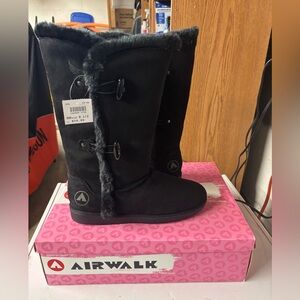 Airwalk Women's Black Winter Boots